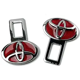 Заглушки ременя безпеки з логотипом Toyota 2 шт