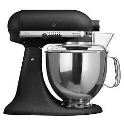 Кухонна машина KitchenAid Artisan 4,8 л 5KSM175PSEBK з відкидним блоком колір чавун - мініатюра 1