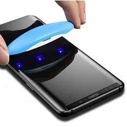 Захисне скло DK для Samsung Galaxy S10+ G975 UV Curved 08563 clear 2 шт. - мініатюра 3