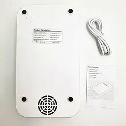 Стерилізатор ультрафіолетовий портативний з таймером та USB портом UKC UV sterilizer білий - мініатюра 5