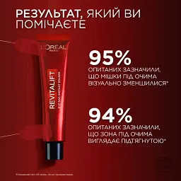 Крем для миттєвого маскування мішків під очима L’Oreal Paris Ревіталіфт Лазер 15 мл - мініатюра 12