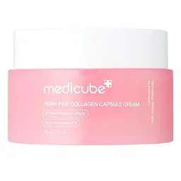 Капсульний крем з колагеном і полінуклеотидами Medicube PDRN Pink Collagen Capsule Cream 55 мл