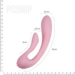 Вібратор Adrien Lastic G-wave вагінально-кліторальний, 2 мотори, універсальний - мініатюра 2