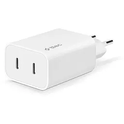 Мережевий зарядний пристрій Ttec SmartCharger Duo PD USB-C 40W Білий (2SCS27B) - мініатюра 3
