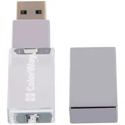 USB флеш накопичувач ColorWay 32GB 3.0 Transparent (CW-USBCL32) - мініатюра 5
