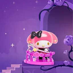 Фігурка-сюрприз Pop Top Kuromi & My Melody – Квіткова таємниця в асортименті (25WH-003) - мініатюра 4