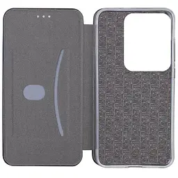 Шкіряний чохол-книжка Classy для ZTE Blade V50 Vita Темно-синій - мініатюра 3