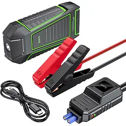 Пуско-зарядний пристрій Hoco QS1 Spring 10000mAh (611435) [170783] - мініатюра 5