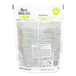 ласощі для собак Brit Dental Stick Calm заспокійливе, конопля і пустирник, 7 шт, 251 г - мініатюра 9