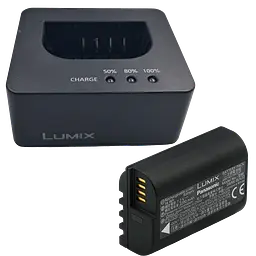 Комплект зарядного пристрою Panasonic DMW-BTCD15E + Акумулятор Panasonic DMW-BLK22EB