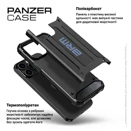 Чохол до мобільного телефона Armorstandart Panzer Samsung S25 Plus Black (ARM81551) - мініатюра 4