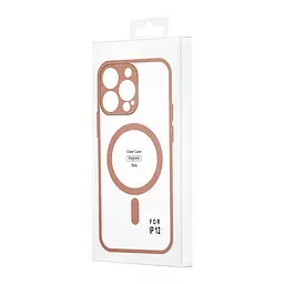 Чохол Color Edge with MagSafe (Protected Camera) iPhone 12 Pink - мініатюра 2