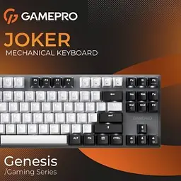 Клавіатура GamePro Genesis Joker (MK124G) Outemu Red Switch USB UA Gray (MK124G) - мініатюра 8