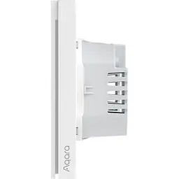 Розумний вимикач Aqara Smart Wall Switch H1 White (без нейтралі, 2 клавіши) (WS-EUK02) Global EU [71676] - мініатюра 4
