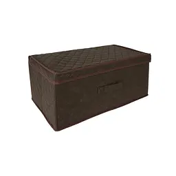 Короб для зберігання речей EuroHome 58*30*25 см коричневий (1502)