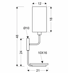 Бра Candellux 21-76854 Keto - мініатюра 2