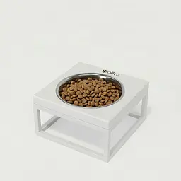 Hollky Base Solo S — миска на підставці для котів і маленьких собак (1 × 0,45 л)