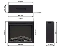 Електрокамін ArtiFlame AF24 Multicolor - мініатюра 7