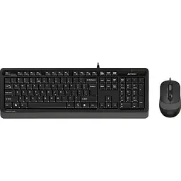 Комплект клавіатура + миша A4Tech Fstyler F1010 Black/Grey [1147539] [107932]