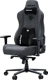 Ігрове крісло Anda Seat Novis Plus Fabric Dark Grey Size XL (AD23YC-XL-01-GB-F-G04) - мініатюра 3