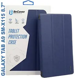 Чохол до планшета BeCover Soft Edge stylus holder Samsung Tab A9 SM-X115 8.7" Deep Blue (710356)
