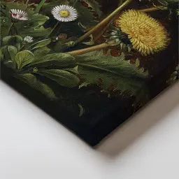 Інтер'єрна картина Натюрморт з кульбабами, Отто Дидрик Оттесен, Still Life, репродукція картини, натюрморт, 60×48 см (id7043) - мініатюра 4