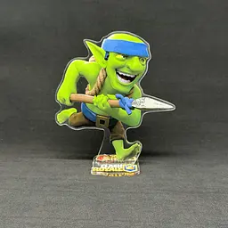 Акрилова колекційна фігурка Clash of Clans, Clash Royale Гоблін-копійник (Spear Goblin) 15 см