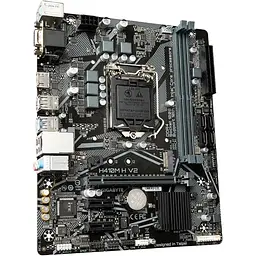 Материнська плата Gigabyte H410M H V2(1200/H470, 2xDDR4, 1xPCIex16, VGA, HDMI, 4xSATAIII, GLan, 7.1ch, mATX) - мініатюра 2