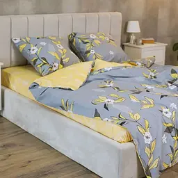 Постільна білизна полуторна Viluta Сатин Twill 606-1-5 210х143 см - мініатюра 4