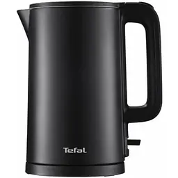 Електрочайник Tefal Thermo Protect 1.5 л пластик нержавіюча сталь чорний kuh0015312