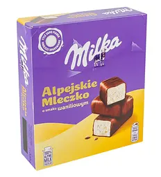 Цукерки пташине молоко Milka Alpine Vanilla Milk 330г - мініатюра 4
