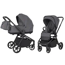 Коляска універсальна CARRELLO Epica CRL-8510 (2in1) Iron Grey /1/ [CD]
