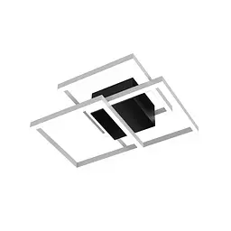 Світильник LED smart RAFAEL+пульт 100W 3000-5000K IP20 прямокутний біло-чорний Violux ( 220905 )