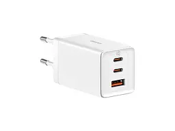 Зарядний пристрій BASEUS 65 W GaN5 Pro 2C U білий (CCGP120202) - мініатюра 3