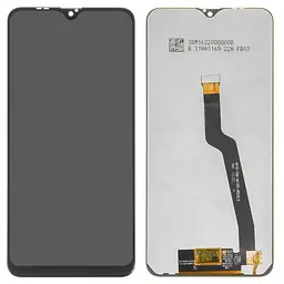 Дисплей Samsung A105 Galaxy A10, M105 Galaxy M10, чорний, Best , без рамки,