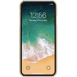 Чохол-накладка Nillkin Super Frosted Shield Case Apple iPhone XS Max Gold - мініатюра 2