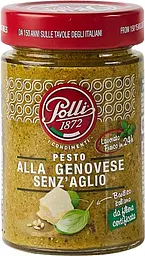 Соус Polli Pesto Senz'Aglio 190 г (8001310810442)