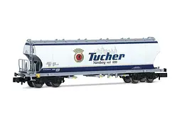 Колекційна іграшка вагон-хопер для зерна Hornby Hobbies Arnold HN6708 GATX Tucher масштаб N 1:160 модель залізниці Ep. V-VI (SKU-233)