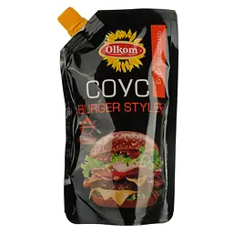 Соус Olkom Burger Style майонезний 30% 180 г