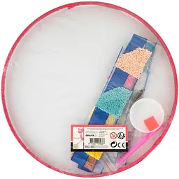 Алмазна картина Grafix Мандала рожевий 30 см (260016_1) - мініатюра 3