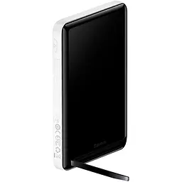 Зовнішній акумулятор Baseus Magnetic Bracket 20W 10000mAh White [PPCX000002] [87025] - мініатюра 5