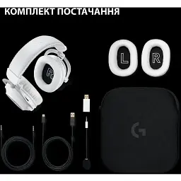 Гарнітура Logitech G Pro X2 Wireless Lightspeed White (981-001269) - мініатюра 10