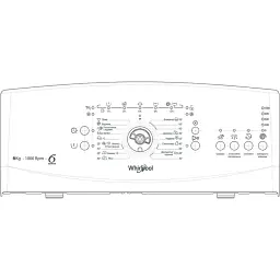 Пральна машина WHIRLPOOL TDLR 6040L EU/N - мініатюра 9
