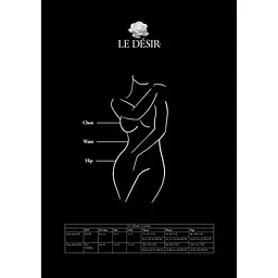 Панчохи з поясом Le Désir Fishnet and Lace Garterbelt, S-XL (чорні) - мініатюра 7