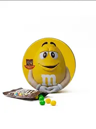 Драже M&M's Chocolate Limited Edition Smiley Tin 200g (BB 02/08/2026)