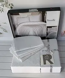 Постільна білизна Novelle White Жаккард Romeo Home pbe0051819 - мініатюра 2