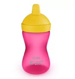 Чашка-непроливайка з твердим носиком Philips Avent 18+ міс. 300 мл рожева (SCF804/04) - мініатюра 2