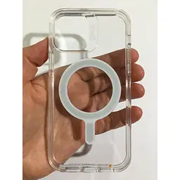 Чохол прозорий протиударний Gear4 Crystal Palace MagSafe для Apple iPhone 12 Pro (6.1") Clear - мініатюра 6