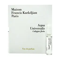 Оригінал Мініатюра Maison Francis Kurkdjian Aqua Universalis Cologne Forte 2 мл Парфумована вода - мініатюра 1