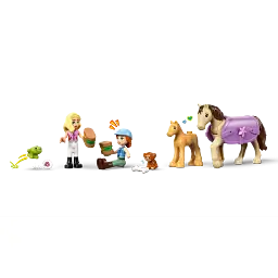 Конструктор LEGO Friends Причіп для коня й лошати 279 (42695) - мініатюра 5